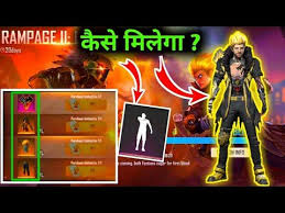 Free Fire Rampage 2 Event Full Details Rampage Event Youtube In 2020 Free Characters Diamond Free Kalyan