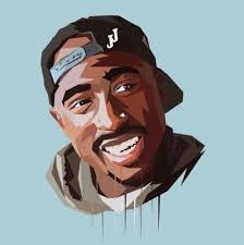 Legendary Tupac Art Rapper Art Hip Hop Artwork