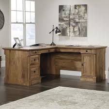 We even have the bedroom dresser set and twin bedroom furniture sets you've been dreaming of. Sauder Palladia L Shaped Desk In Vintage Oak Nebraska Furniture Mart