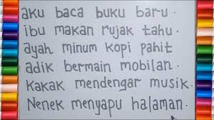 Adapun pendekatan untuk membuat kalimat pembuka dengan metode latar belakang adalah sebagai berikut: Belajar Menulis Dan Membaca Kata Dan Kalimat Bahasa Indonesia Untuk Anak Anak Youtube