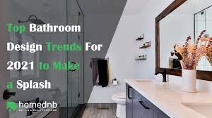 Bathroom trends 2021 our favourite trends include tropical bathrooms, using colour, black accents, and a return of natural materials like wood and marble. Bathroom Design Trends For 2021 To Make A Splash