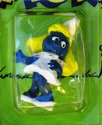 The orginal smurfette is cute only in the eye of the beholder. Smurfette Smurfs Blonde Hair Girl Figure Purpletoyshop Com