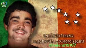 Volunteers Martin Corrigan and Martin O’Prey in Ireland