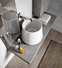 bathroom sink: styles and materials