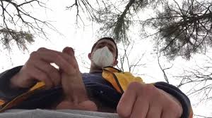 Masked Uncut Maine Boy Cruising outside in the Park - Pornhub.com