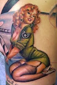 15% off with code shopzaztoday. Military Pinup Tattos