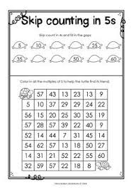 Skip Counting Mazes And Fill In The Gaps Skip Counting Skip Counting Worksheets Kindergarten Worksheets