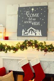 Best diy lighted canvas from diy night light canvas a fancy grown up version of light. Diy Lighted Christmas Canvas Art The Frugal Homemaker