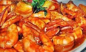 Inilah Cara Memasak Udang Saus Padang Yang Nikmat Food Indonesian Food Food And Drink