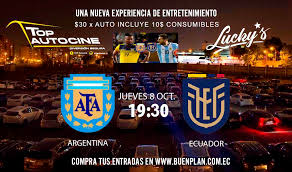 Vea el gol de rodrigo de paul hoy, argentina vs ecuador, en la copa américa ¡impresionante asistencia de 'la pulga' que vale la pena ver una y otra vez! Buenplan Hoy En Top Autocine Ecuador Vs Argentina 4 Facebook