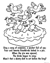 Sing A Song Of Sixpence Kids Nursery Rhymes Nursery Rhyme Crafts Abc Nursery Rhymes
