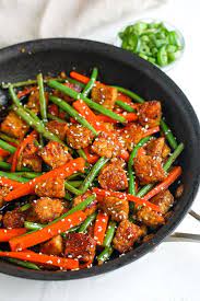 Sesame Ginger Tempeh Stir Fry Recipe Tempeh Recipes Tempeh Recipes Vegan Tempeh Stir Fry