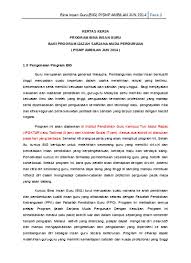 Kertas kerja perkhemahan unit beruniform. Kertas Kerja Program Bina Insan Guru Bag