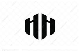 Exclusive Logo 179326 Hh Or M Monogram Logo In 2020 Monogram Logo Letter Logo Design Typographic Logo