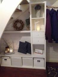 Der Garderobe Kallax Mit Treppe Unter Garderobe Unter Der Treppe Mit Kallax Ga Ikea Garderoben Ideen Garderoben Unter Treppen Schrank Unter Treppe