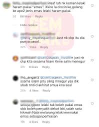 Umr hukum lelaki pakai gelang dan rantai. Baju Melayu Gigi Putih Okay Dah Tapi Pakai Gelang Emas Netizen Turn Off Tarbiah Mk Haram Pakai Gelang Emas Gempak