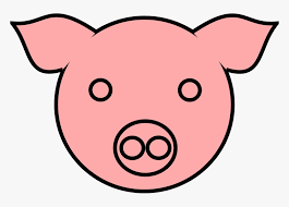 Domestic Pig Drawing Pig S Ear Clip Art Drawing Of A Pigs Ear Hd Png Download Kindpng