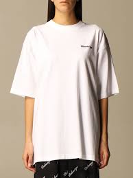 Balenciaga mens paris white logo t shirt designer top cotton paris all sizes. Balenciaga T Shirt Femme T Shirt Balenciaga Femme Blanc T Shirt Balenciaga 641655 Tjv87 Giglio Fr