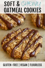 Healthy oatmeal raisin or chocolate chunk cookies! Soft And Chewy Oatmeal Cookies Vegan Gluten Free