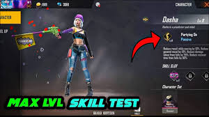 Garena free fire new character alok skill test & full detailed review. New Character Skill Dasha Ability Test Garena Free Fire New Character Dasha Gamplay Youtube