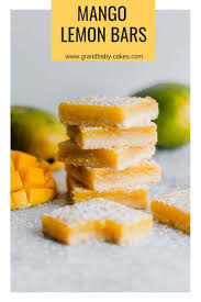 Mango Lemon Bars Recipe Recipe Mango Dessert Recipes Lemon Bars Recipe Bars Recipes