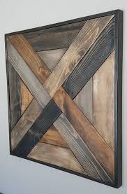 Weave Pattern Wood Wall Art Wood Diy Reclaimed Wood Wall Art Wood Wall Art