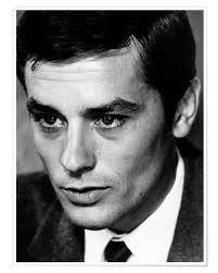 The french movie star alain delon, with his is everlasting iconic image, his passion for elegance and refinement are embedded in. Alain Delon Poster Online Bestellen Posterlounge De
