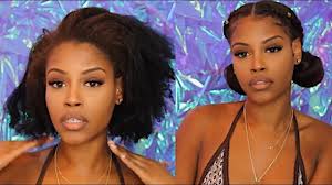 Www.elishamonique.com hairstyles for natural hair, transitioning styles and relaxed hair. 6 Protective Styles For Transitioning To Natural When Twist Outs Aren T Enough Xonecole Women S Interest Love Wellness Beauty