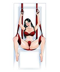 Throne Adjustable Sex Swing with Stand: Sex Toy Distributing