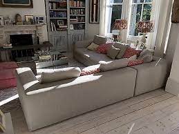 Fabric 3 seater sofa bed faux. Habitat Sidney Grey Corner Sofa Ebay Grey Corner Sofa Sofa Corner Sofa