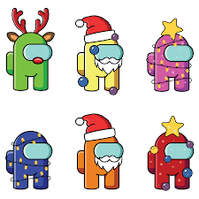 70 Among Us Christmas Edition Pack Png Format Among Us Etsy Christmas Stickers Cute Christmas Wallpaper Christmas Drawing When that has been achieved, all you have to do now is wait patiently for a few minutes until midnight strikes on the 25th, then load up.