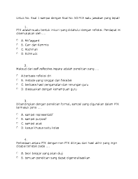 Contoh soal pdgk 4405,soal ujian perspektif pendidikan sd,latihan soal uas ut pgsd,rangkuman pdgk4106 pendidikan ips di sd,soal ujian ut lm ut pgsd pdgk4405 materi dan pembelajaran ips sd (belum tersedia). Soal Uas Metode Penelitian Pgsd Ut