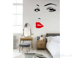 Maybe you would like to learn more about one of these? Eyes Lips Girl Woman Face Make Up Fashion Love Vinyl Wall Art Decor For Living Room