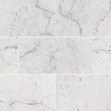 Glazed porcelain tiles in white, olympia tile + stone, see store for pricing. Carrara Marble White Marble Countertops Msi Marble Countertops