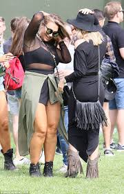 Lauren goodger narrowly avoids walking into a puddle during day out in essex by daily mail reporter. Lauren Goodger Debuts New Glossy Locks At V Festival Daily Mail Online