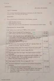 LOLLY TRADERS The following transactions