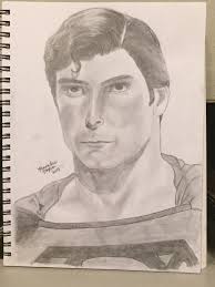 Todays warmup sketch is also, probably, the best Superman I've ever done.  I've never liked my Superman drawings but I dont mind this one.