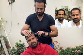 Irfan pathan shares his opinion. These Before And After Pics Of Yusuf Pathan Getting Haircut From Brother Irfan Are Everything
