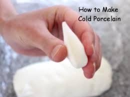 How To Make Clay Easily At Home With Simple Steps Cold Porcelain Tutorial Cold Porcelain How To Make Clay