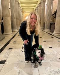 I'd like to wish all Northeast Floridians a HAPPY ST. PATRICK' S DAY! 🍀 In  honor of this lucky celebration, I had to share this throwback photo of  Abby and an adorable