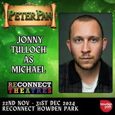⭐️PETER PAN CAST SPOTLIGHT⭐️ We are so excited to welcome Jonny to the cast  of PETER PAN, playing Wendy's little brother Michael! This is Jonny's first  time working with Reconnect, and he's