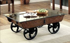 Uttermost warring iron coffee table. Wrought Iron Rustic Glass Top Coffee Table Tarkhan Pk