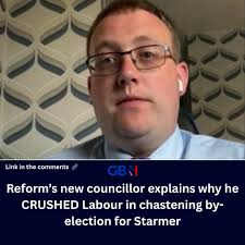 The newly elected councillor won 538 votes, whilst Labour's Hazel Anne  Smith managed just 121 votes in what was expected to be a competitive  contest