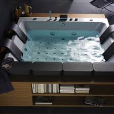 Due to the fact that a jacuzzi bathtub is considered a luxury, it can be fairly expensive to install. Clear Sided Bathtub From Teuco Gorgeous View Whirlpool Bathtubs With Glass Panels