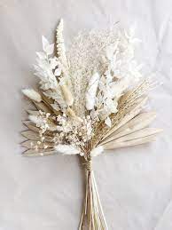 Dried flowers pink delphinium bouquet larkspur flower bunch floral decor. Natural Dried Fan Palm Bouquet Dried Arrangement Luxe Boho Wedding Flowers Bridal Flowers Dried Flowers Dried Flower Arrangements How To Preserve Flowers