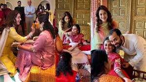 Jahnavi is studying at dhirubhai ambani international school, juhi. Juhi Chawla Looking So Happy In Her Daughter S Haldi Function As She Getting Married Youtube