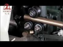 Brass bar automatic cutting machine and straightening machines