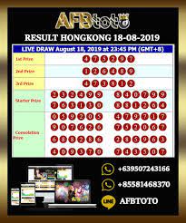 Result Togel Hongkong 18 Agustus 2019 Afbtoto 10 Juli 19 Juni 20 Agustus