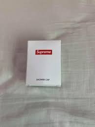 How to make a shower cap with a plastic bag: Supreme Shower Cap Luxury Accessories On Carousell