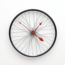 Bike Wheel Clock Wanduhren Modern Bastelbucher Wanduhren